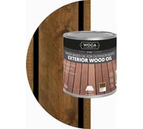 Масло Woca Exterior Wood Oil для наружных работ, водная основа Hazelnut лесной орех, 0.75 л 618410
