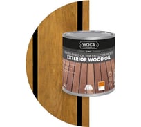 Масло Woca Exterior Wood Oil для наружных работ, водная основа, Тик (Teak), 0.75 л 617938