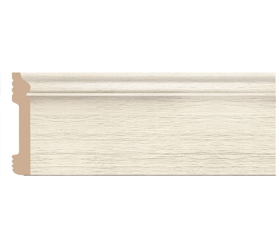 Плинтус напольный Decomaster 79x13x2400 мм D005-1070 ДМ