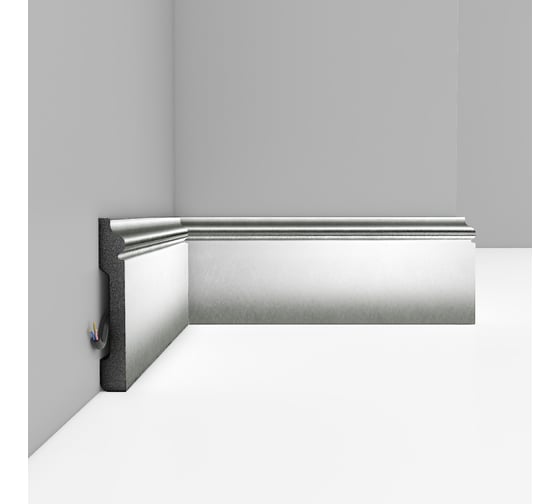 Плинтус напольный Decomaster 79x13x2400мм D005-375 ДМ