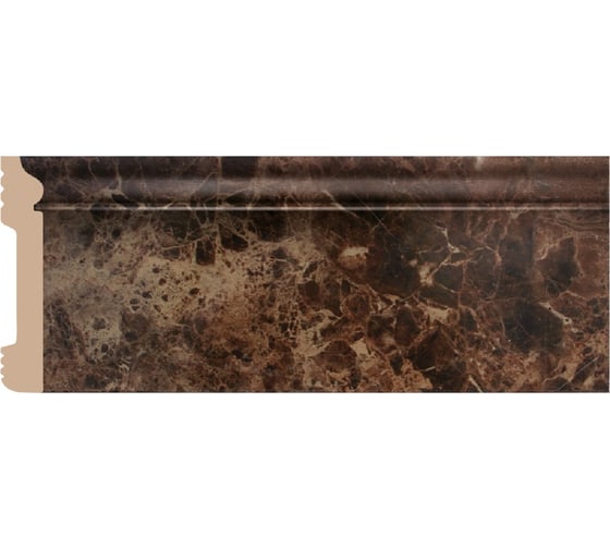 Плинтус напольный Decomaster 79x13x2400 мм D005-713 ДМ