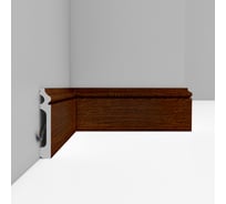 Плинтус напольный Decomaster 79x13x2400 мм D005-75 ДМ