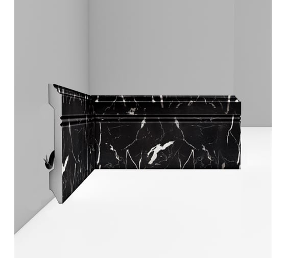 Плинтус напольный Decomaster 107x12x2400 мм D105-78 ДМ