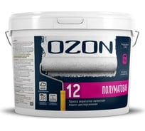 Акрилатно-латексная краска OZON ВД-АК 152 С (моющаяся; прозрачная; 9 л; 11 кг) ВД-АК-152С-11