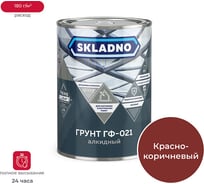 Грунт ПРЕСТИЖ Skladno Гф-021 красно-коричневый, 0.8 кг 234511 21429586