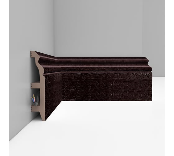 Плинтус напольный Decomaster 100x22x2400 мм D232-433 ДМ