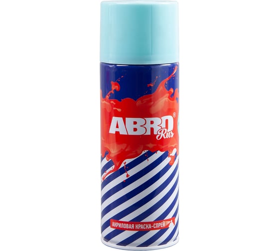 Краска-спрей ABRO Rus № 10 (бледно-голубая; 473 мл) SPO-010-R 1