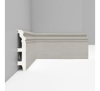 Плинтус напольный Decomaster 100x22x2400 мм D232-77 ДМ