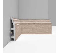 Плинтус напольный Decomaster 100x22x2400 мм D232-83 ДМ