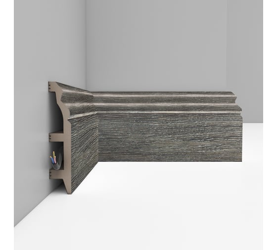 Плинтус напольный Decomaster 100x22x2400 мм D232-87 ДМ 1