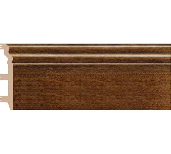 Плинтус напольный Decomaster 120x23x2400 мм D233-75 ДМ