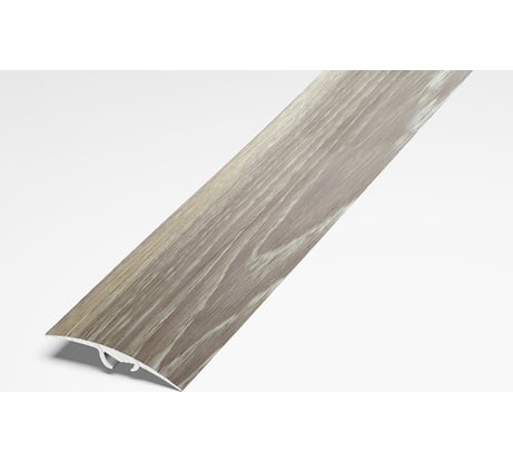 Порог для пола алюминиевый разноуровневый GRACE 41 мм 0,9 м Филадельфия грей УТ000065837