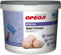 Фактурная краска Ореол ВД (полиакриловая; для наружных и внутренних работ; белая; 8 кг) 67708