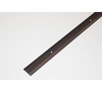 Универсальный стык РУССКИЙ ПРОФИЛЬ 28 мм, 0.9 м, орех темный, 10 штук 4680427035838