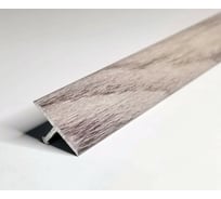 Т-образный стык РУССКИЙ ПРОФИЛЬ 20 мм, 1.8 м, дуб хельсинки, 10 штук 4680427062926