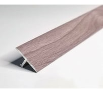 Т-образный стык РУССКИЙ ПРОФИЛЬ 20 мм, 1.8 м, дуб сицилия, 10 штук 4680427066962
