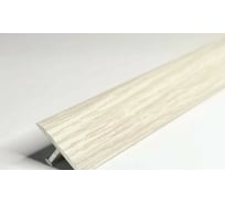 Т-образный стык РУССКИЙ ПРОФИЛЬ 20 мм, 1.8 м, груша белая, 10 штук 4680427066955