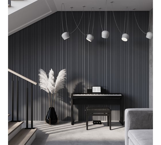 Стеновые 3д панели Artpole BARCODE (гипсовые; белые; 600x600 мм; 1 шт.; 0.36 кв. м) M-0054