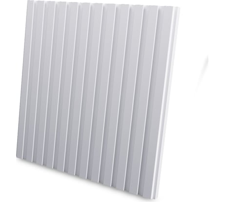 Стеновые 3д панели Artpole VECTOR (гипсовые; белые; 600x600 мм; 1 шт; 0,36 кв.м) M-0055