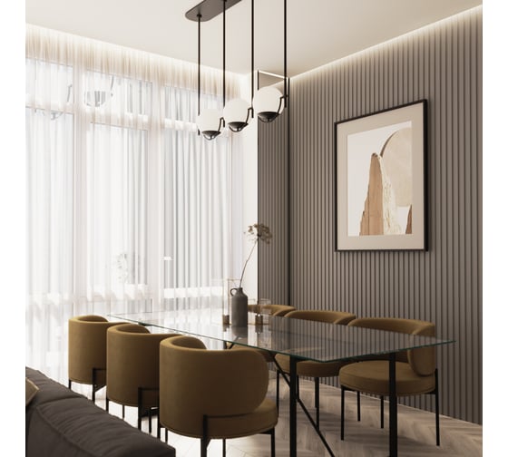 Стеновые 3д панели Artpole VECTOR (гипсовые; белые; 600x600 мм; 1 шт; 0,36 кв.м) M-0055