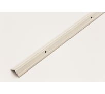 Угол РУССКИЙ ПРОФИЛЬ 21x21 мм, 0.9 м, груша белая ,10 шт. 4640015577478