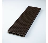 Террасная доска Экодекинг Комфорт 3D 3 м, шоколад, 5 шт. 4687202325368