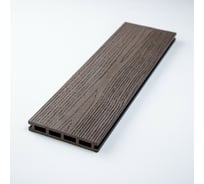 Террасная доска Экодекинг Экстра Плюс 3 м, шоколад, 5 шт. 4687202325474
