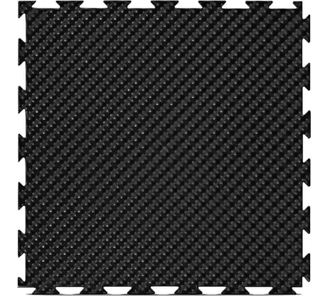 Напольное модульное покрытие ПластФактор FACTOR SPORT (10х375х375 мм; Ral 9005; 12 шт) 4630027111609