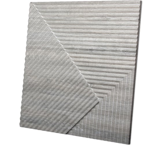 Стеновые панели 3D Artpole FIELDS-2 (гипсовые; дуб бежевый; 600x600 мм; 1 шт) CMD-0008-2