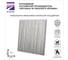Стеновые панели 3D Artpole VECTOR (гипсовые; дуб бежевый; 600x600 мм; 1 шт; 0,36 кв.м CMM-0055 2