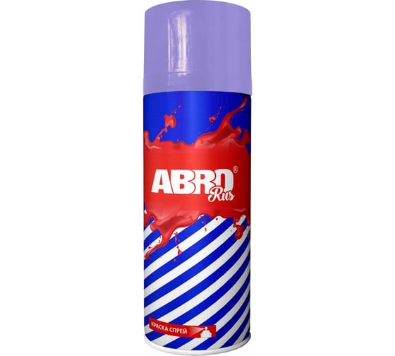 Краска-спрей ABRO Rus № 307 (фиолетовый; 473 мл; 1 шт) SPO-307-R