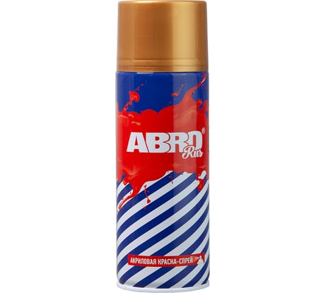 Краска-спрей ABRO Rus № 35 золотая металлик 473 мл SPO-035-R