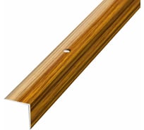 Угол РУССКИЙ ПРОФИЛЬ 21x21 мм, 0.9 м, дуб темный, 10 шт. 4607130275016
