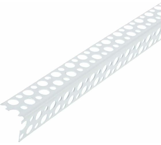 Уголок штукатурный LXL ПВХ (капинос) 50 шт, 25x25 мм, l=2.5 ST-K2.5 pvc 1