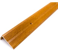 Угол РУССКИЙ ПРОФИЛЬ 40x22 мм, 0.9 м, дуб темный, 10 шт. 4640015577997