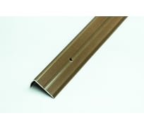 Угол РУССКИЙ ПРОФИЛЬ 40x22 мм, 0.9 м, бронза, 10 шт. 4607130271995