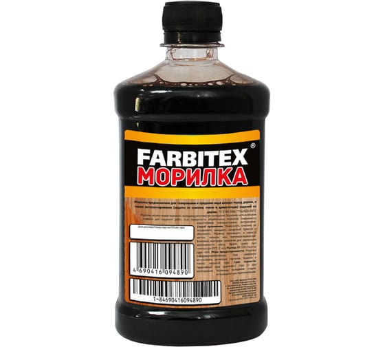 Морилка Farbitex (деревозащитная; водная; 0,5 л; клен) 4100008060