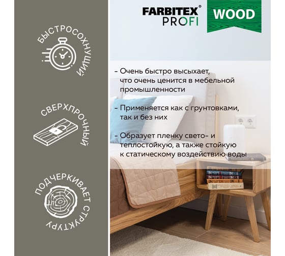 Лак FARBITEX НЦ-243 (матовый; 0.7 кг) 4100006300
