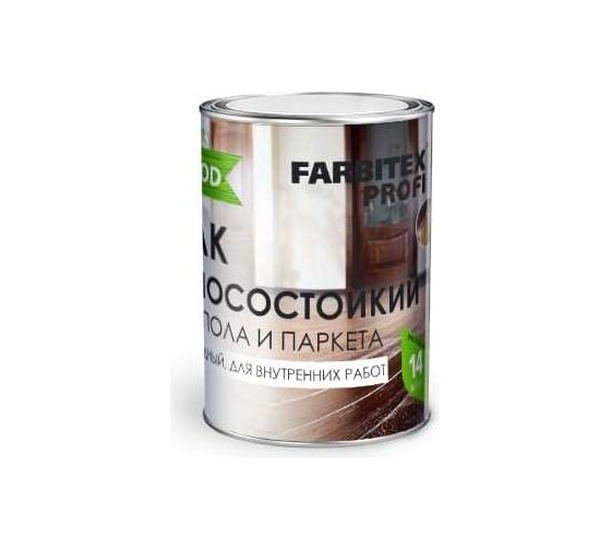 Паркетный алкидно-уретановый лак FARBITEX (износостойкий; высокоглянцевый) 4300005057 1