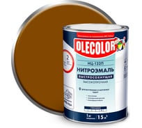 Эмаль OLECOLOR НЦ-132 желто-коричневый, 0.7 кг 4100003235