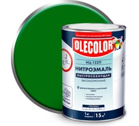 Эмаль OLECOLOR НЦ-132П зеленый, 0.7 кг 4100000057