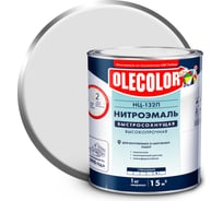 Эмаль OLECOLOR НЦ-132П белый, 1.7 кг 4100000049