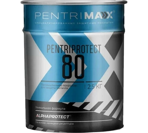 Грунт-эмаль PentriMax PentriProtect 80 (RAL 3020; 2,5 кг) 00-00001411 1