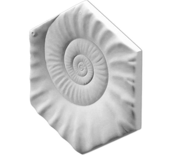Стеновые панели 3D Artpole HEKSA-sea (гипсовые; белые; 8 шт; 0,208 кв.м) E-0010-U 1