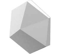 Стеновые панели 3D Artpole CUBE-Ex1 (гипсовые; белые; 200x173x35 мм; 8 шт; 0,208 кв.м) E-0013-U