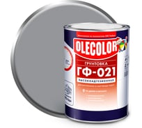 Грунтовка OLECOLOR ГФ-021 красно-коричневый, 2.2 кг 4300003708