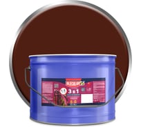 Грунт-эмаль по ржавчине OLECOLOR шоколадный, 10 кг 4300005960