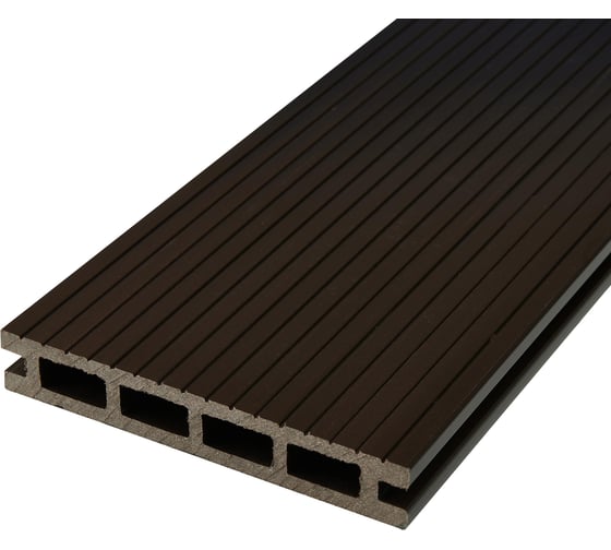 Доска Groentec венге, шовная, пустотелая, с тиснением 3D Ш TDEWP3D 145-22-4000