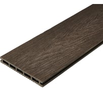 Террасная доска Groentec венге, шовная, пустотелая, с тиснением 3D Ш TDEWP3D 150-18-4000