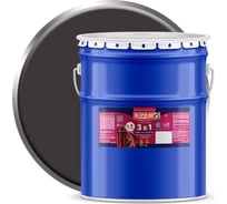 Грунт-эмаль по ржавчине OLECOLOR черный, 20 кг 4300005929